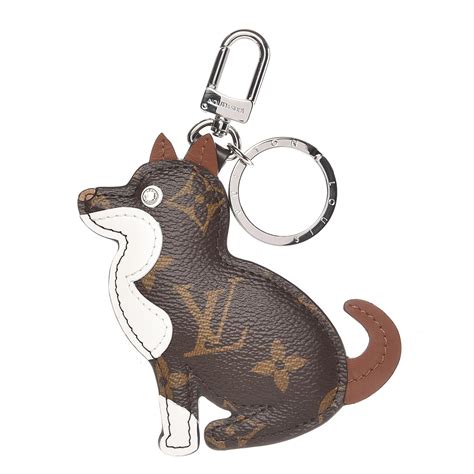 louis vuitton monogram dog keychain|Louis Vuitton dog keychain pictures.